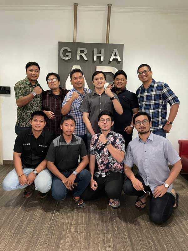 The AP Law Firm team at their Jakarta office